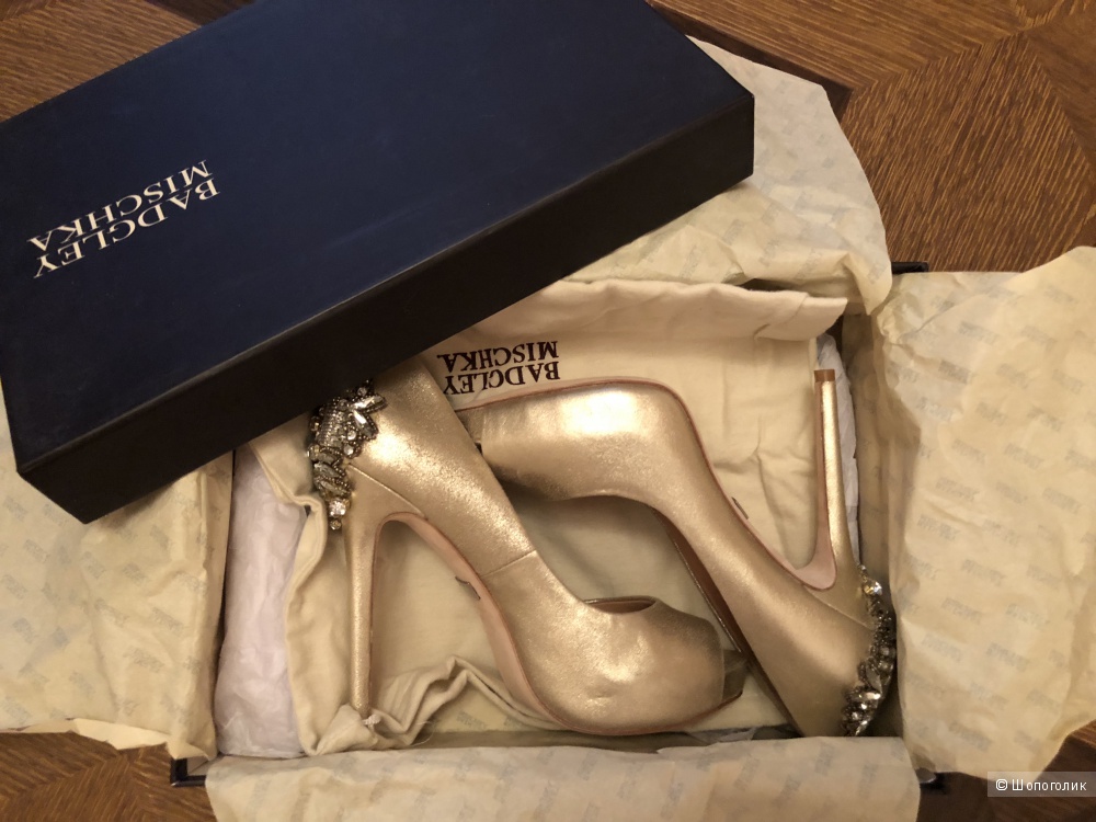 Туфли badgley mischka 36,5 размер