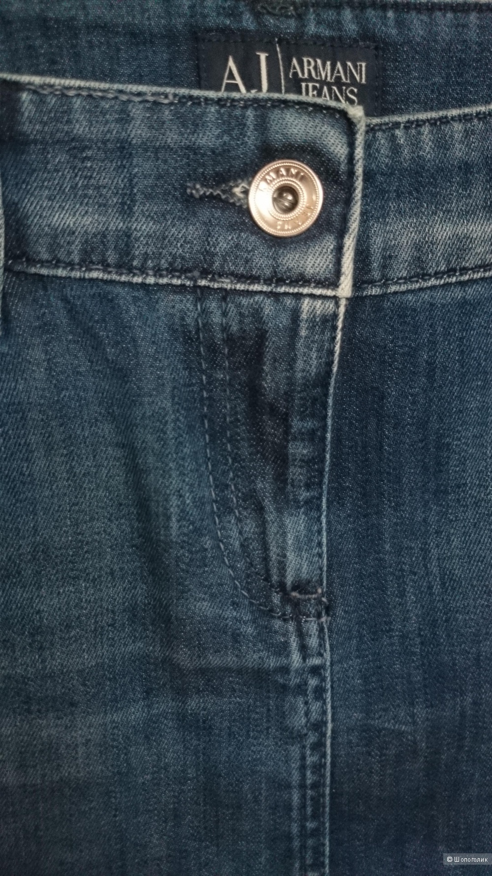 Джинсовая юбка Armani Jeans, размер 42-46 (44I)