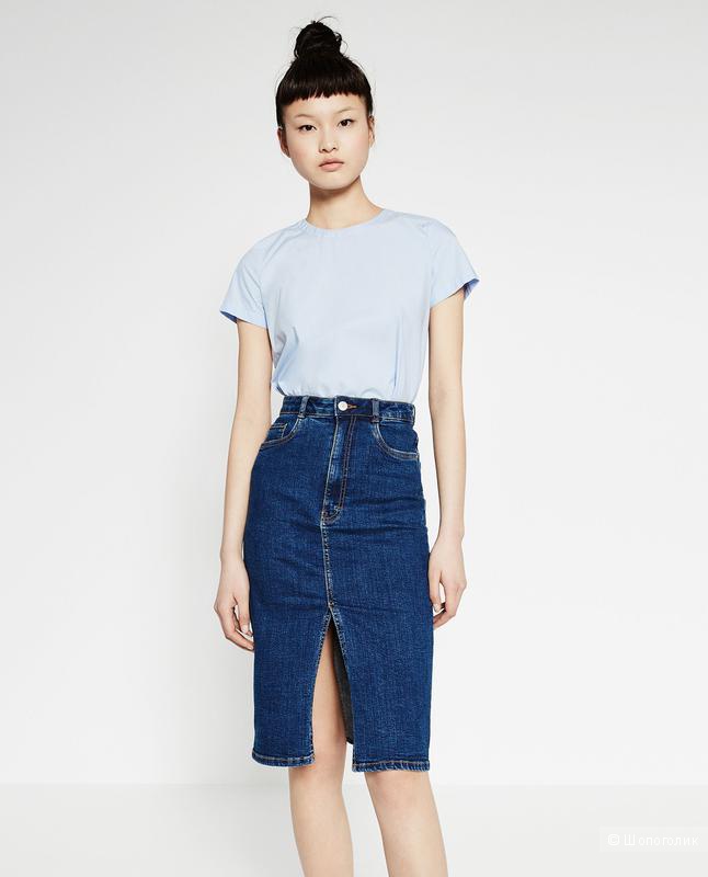 Юбка джинсовая Zara, размер L