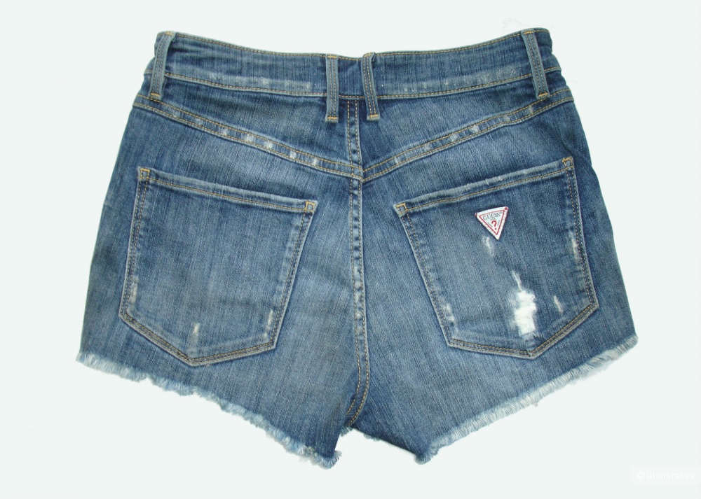 Сет: джинсовые шорты Guess (размер 26) и топ Michael Kors (XS)