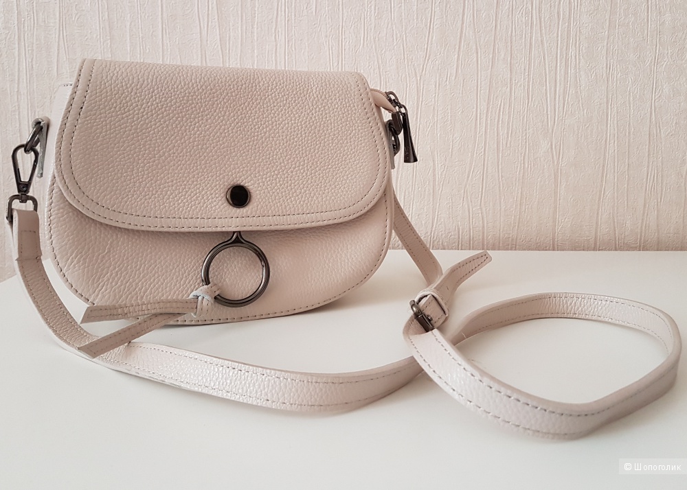 Кожаная сумочка crossbody