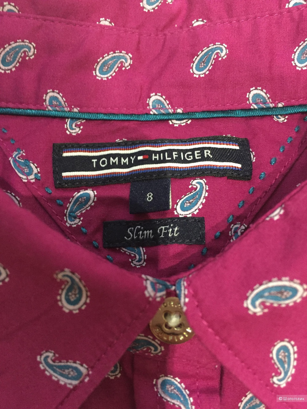 Рубашка Tommy Hilfiger, размер 8