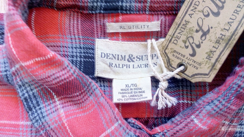 Рубашка Ralph Lauren Denim & Supply, размер XL