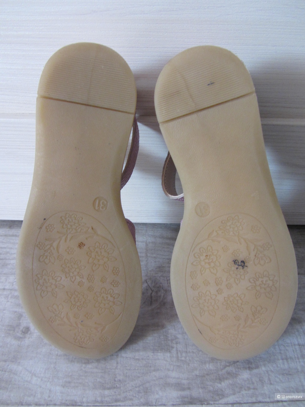 Босоножки/сандали с бантом M-kids, маркировка 31 (19,5 см)