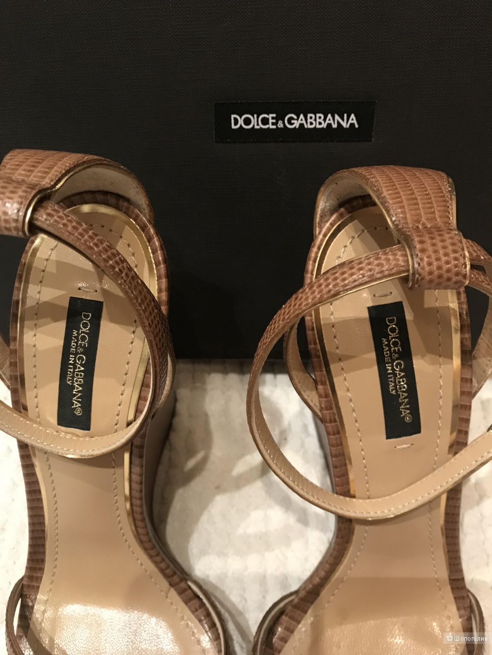Босоножки Dolce&Gabbana.Размер 38,5