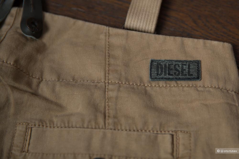 Шорты бермуды на подтяжках DIESEL размер 25 26