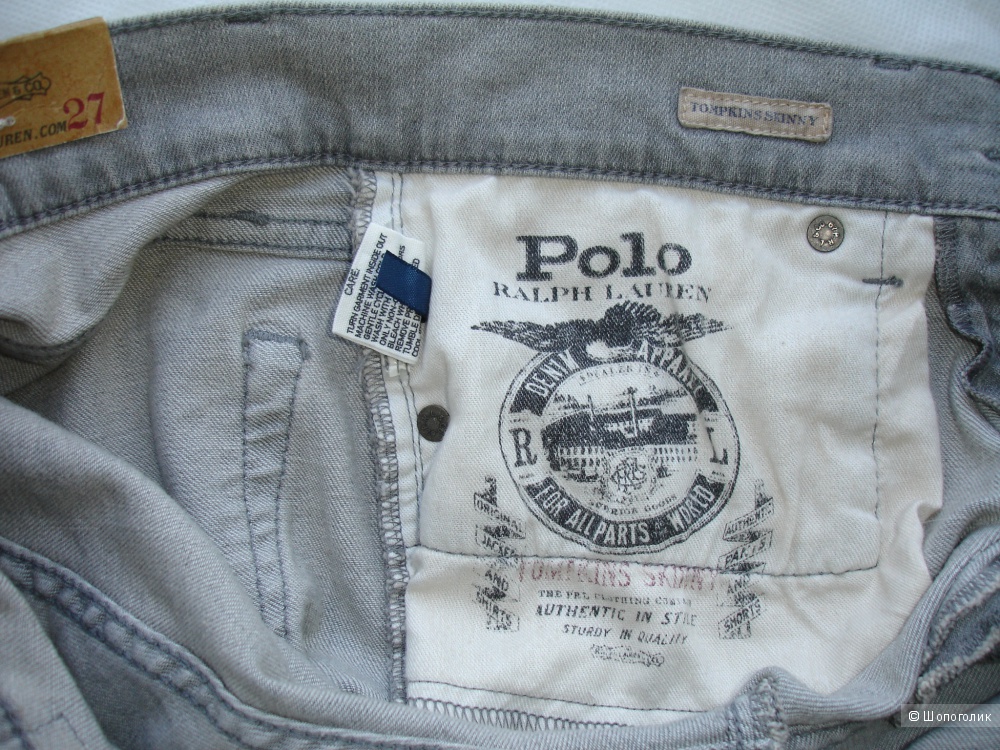 Джинсы Polo Ralph Lauren, размер 27 (рос 42-44)