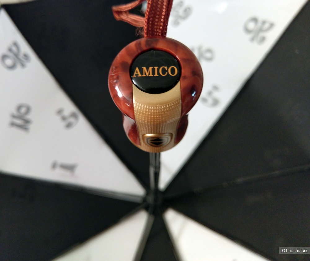 Amico - зонт женский "Слова", d купола - 1 м.