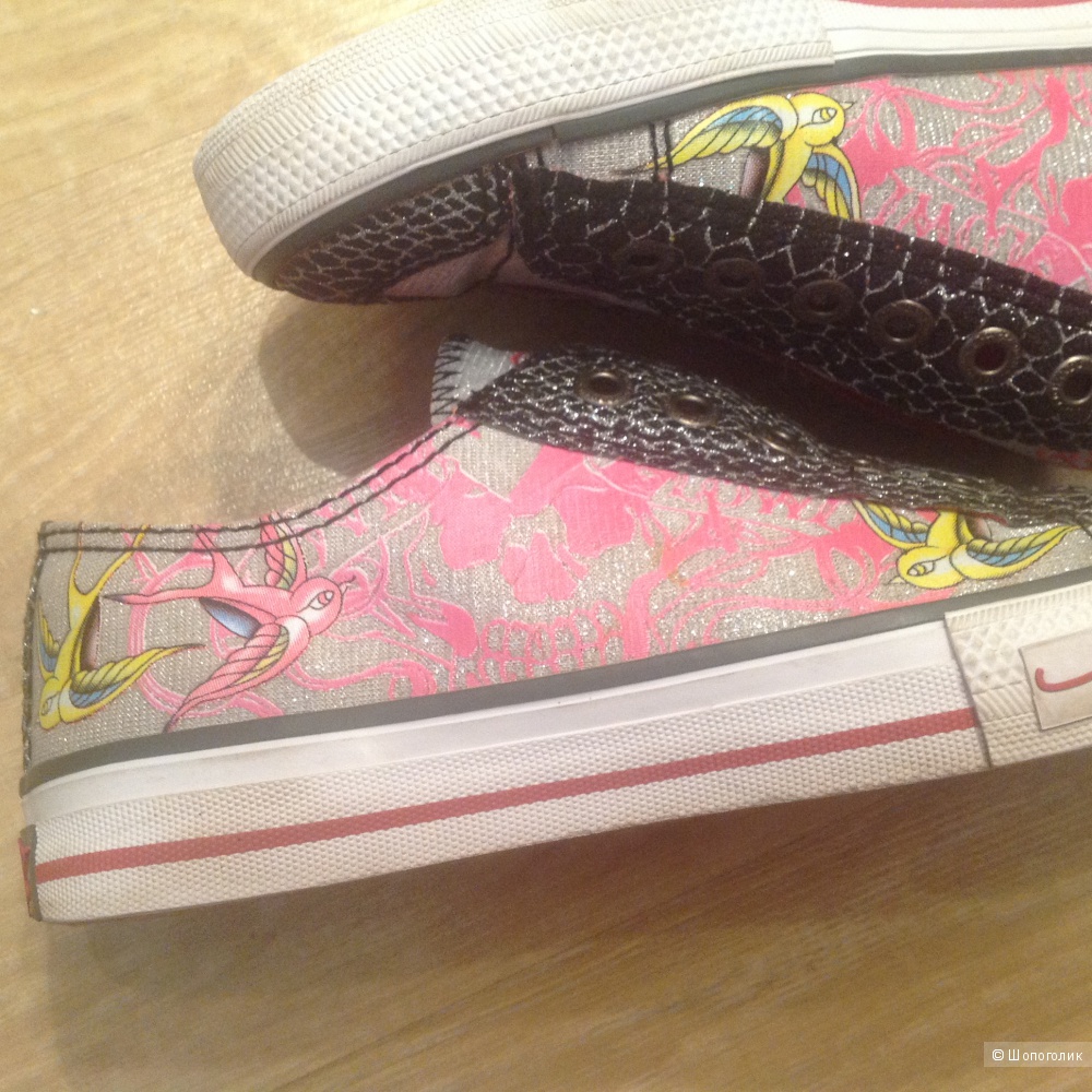 Кеды ED HARDY, 7us, 4.5uk, 24см