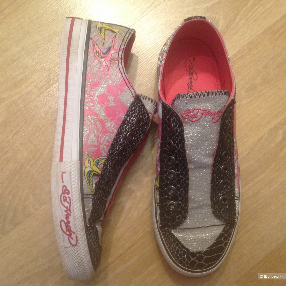 Кеды ED HARDY, 7us, 4.5uk, 24см