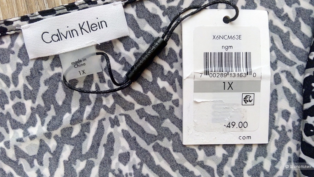 Блуза Calvin Klein, размер 1Х