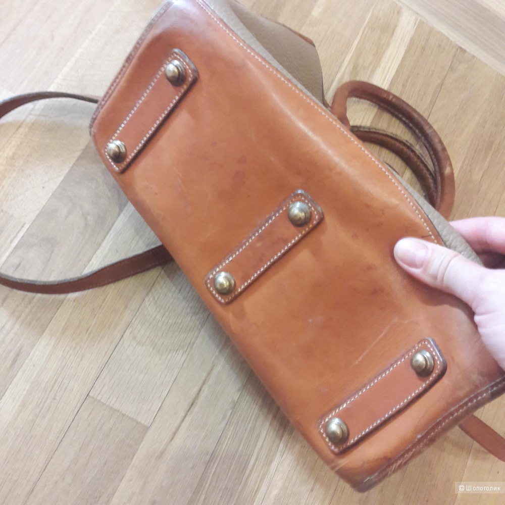 Кожаная сумка Dooney and Bourke