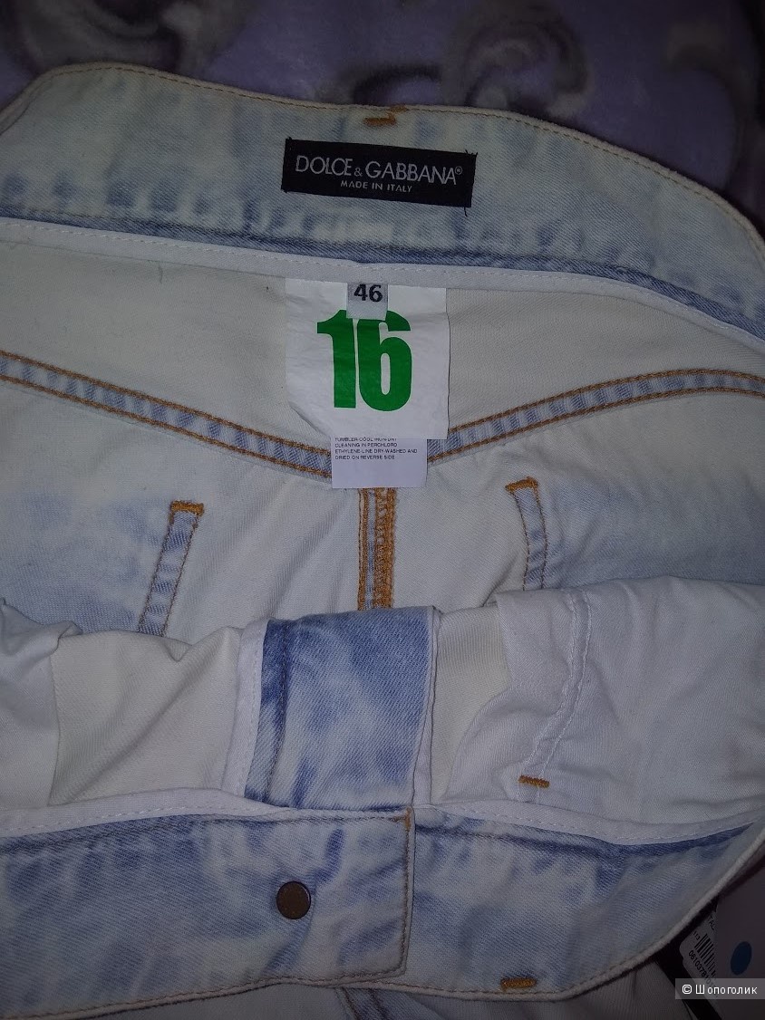 Джинсы DOLCE & GABBANA, 48 размер (46 IT)