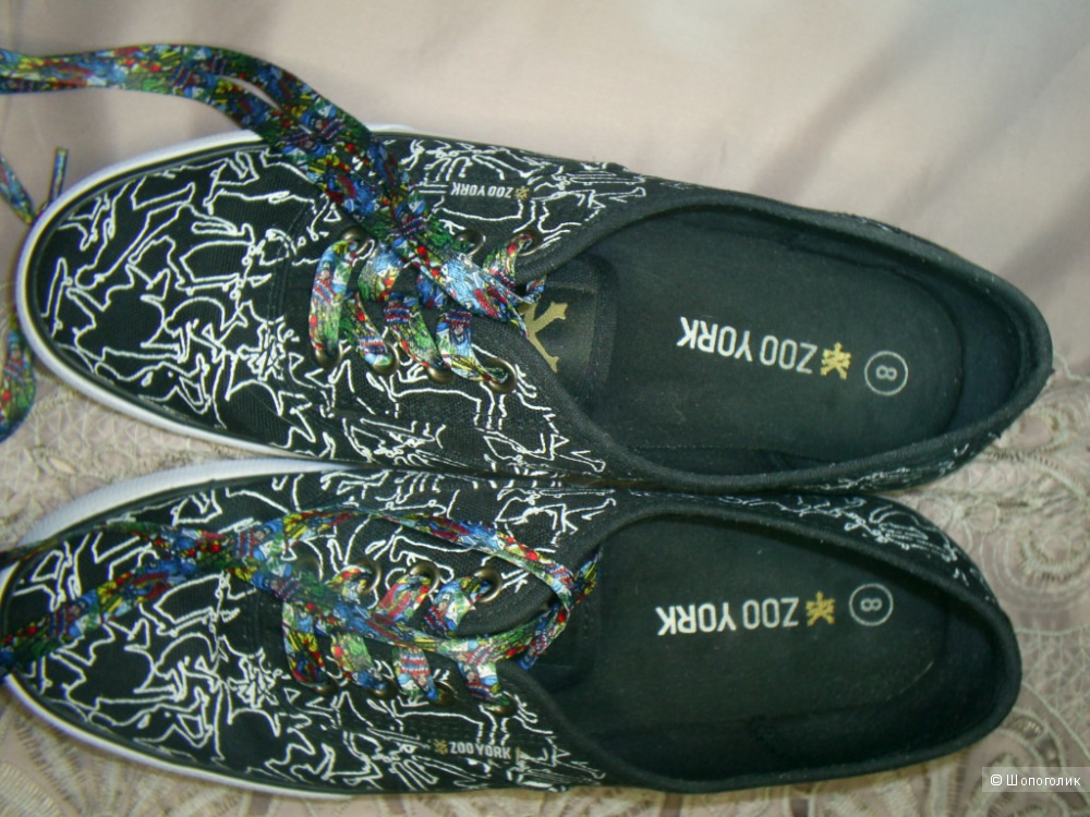 Кеды от Zoo York р 8 амер. на 41-42 рус.