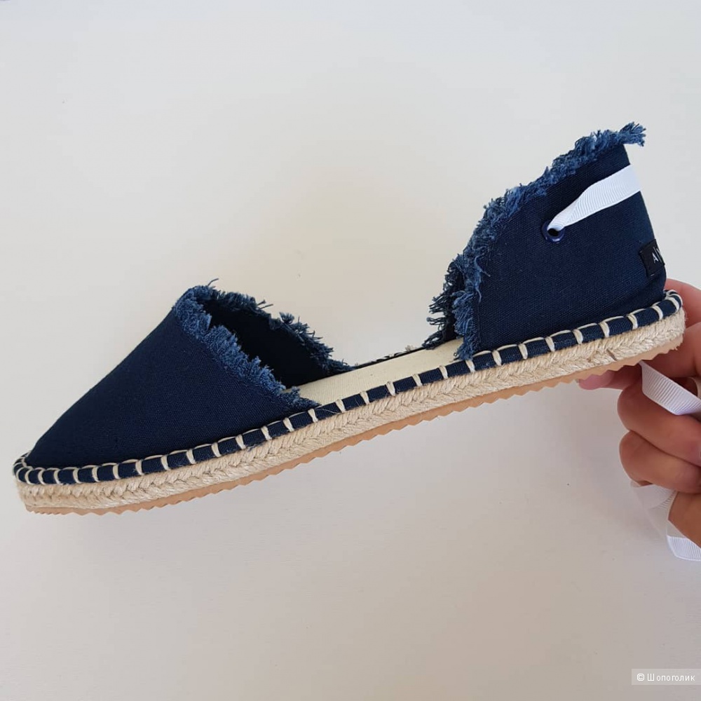 Эспадрильи Armani Exchange. Размер 38,5-39