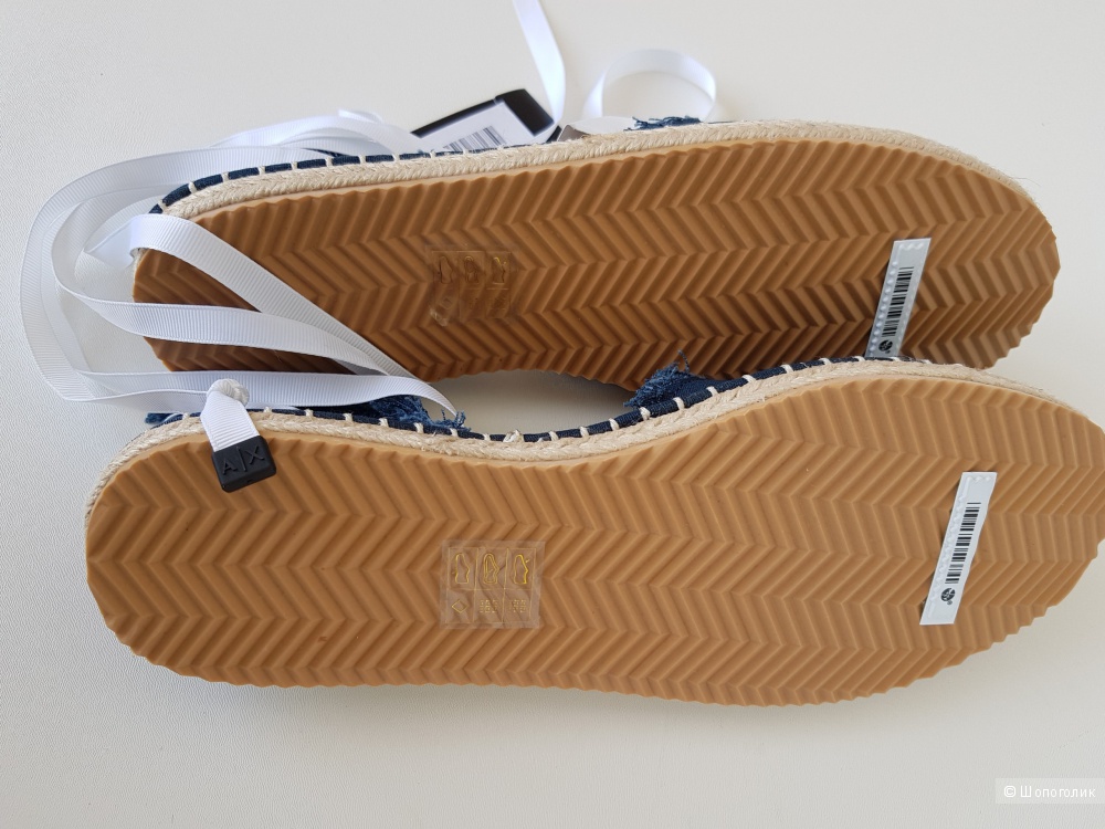 Эспадрильи Armani Exchange. Размер 38,5-39
