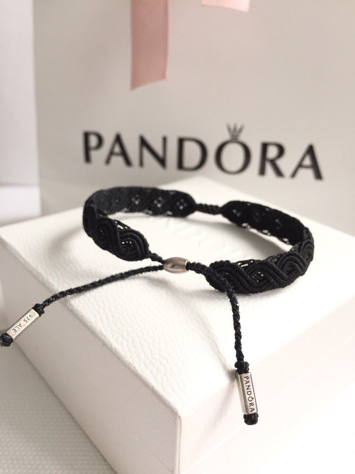 Браслет макраме Pandora