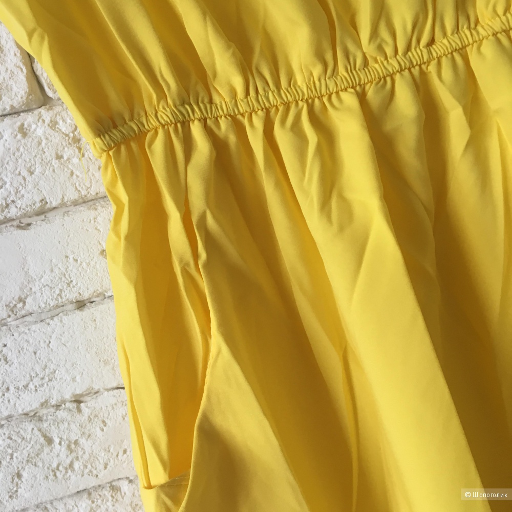 Платье желтое ZARA, one size