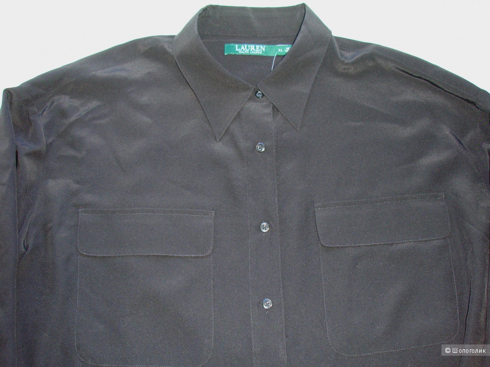 Шелковая рубашка Ralph Lauren, размер XL