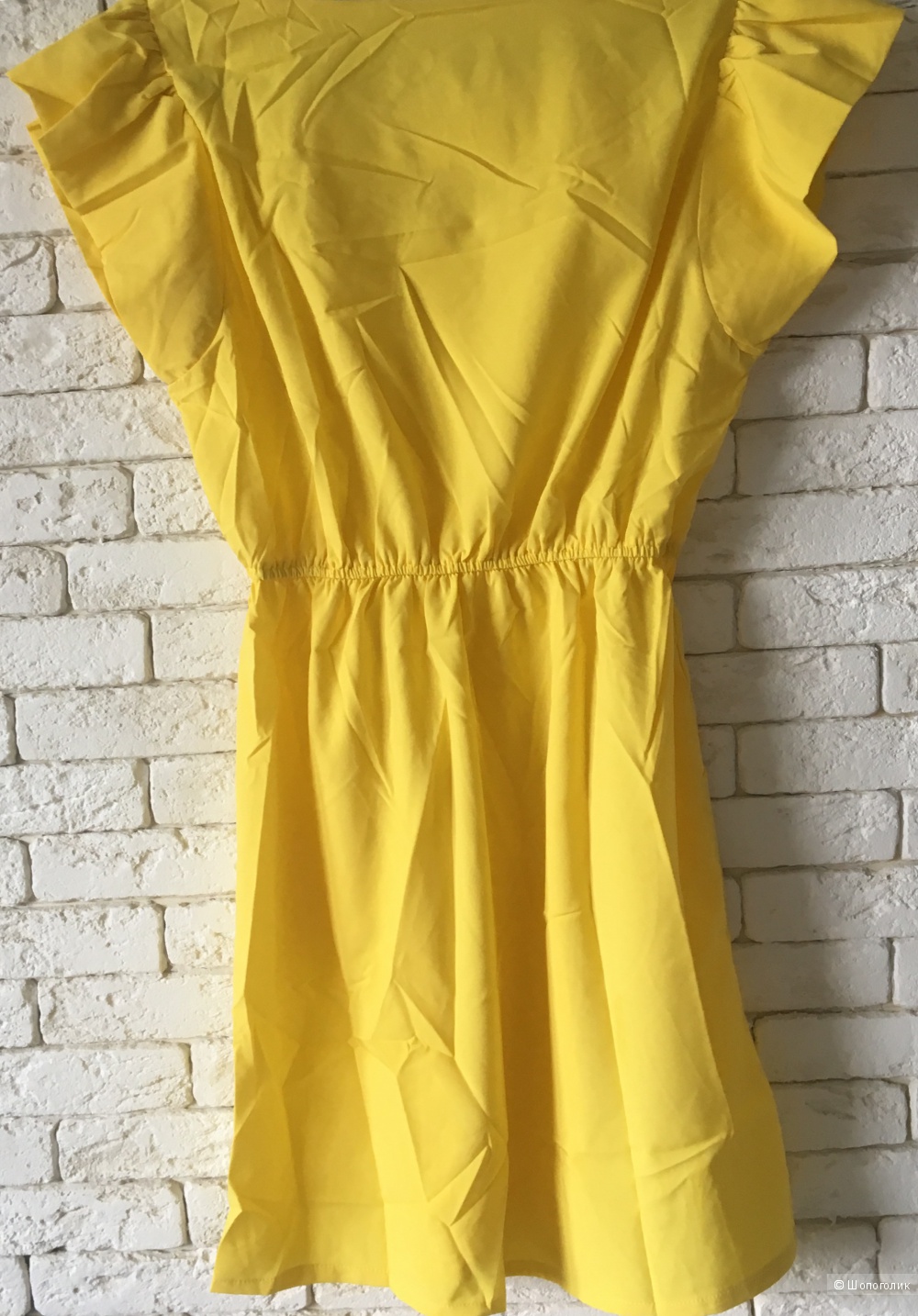 Платье  желтое ZARA, one size