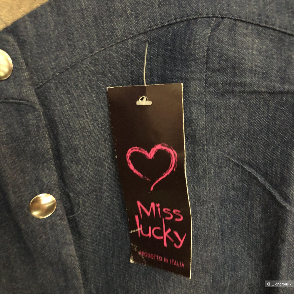 Платье джинсовое Miss Lucky, M