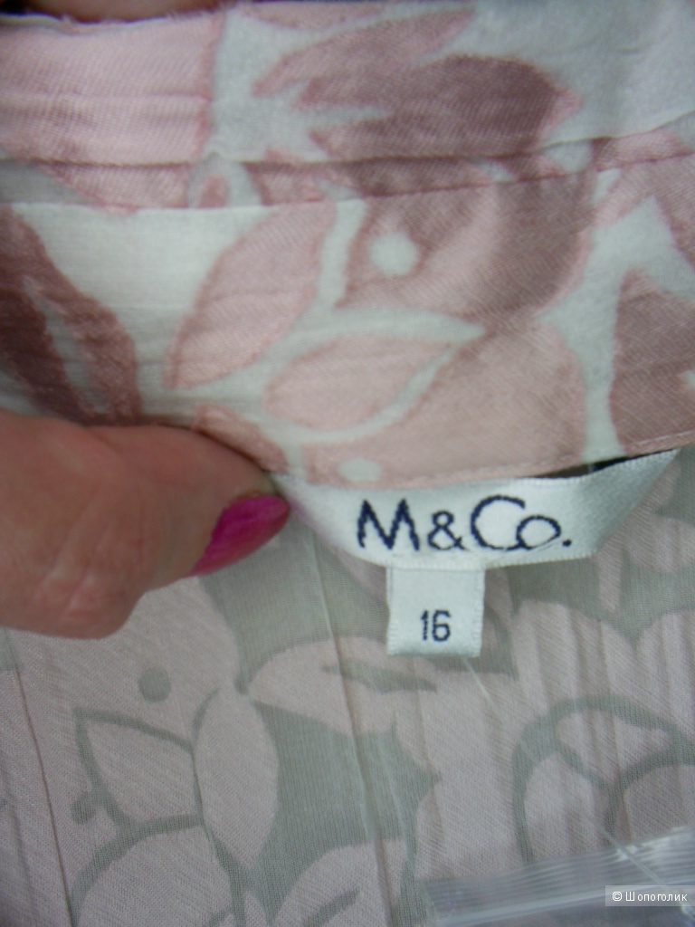 Блузка от M&Co. р 16 анг. на 50 рус.