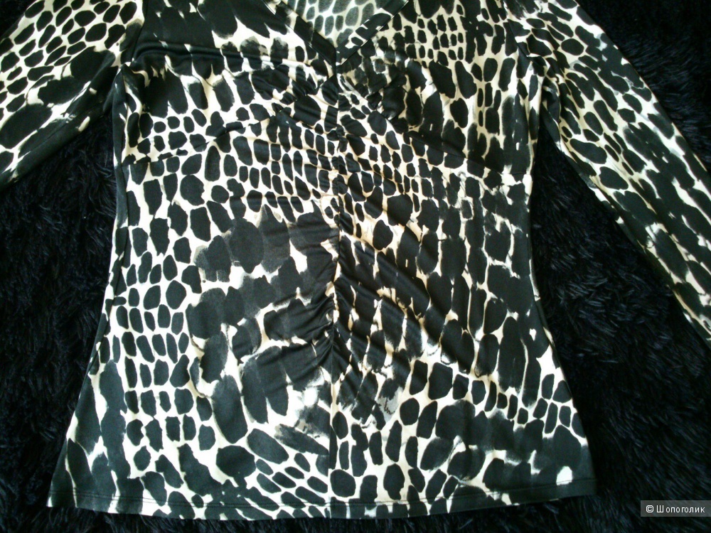 MARC CAIN, шелковая блузка. Размер: 5 (на 48 размер).