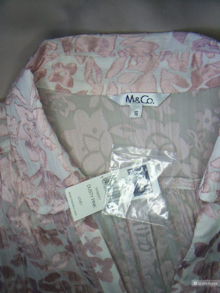 Блузка от M&Co. р 16 анг. на 50 рус.
