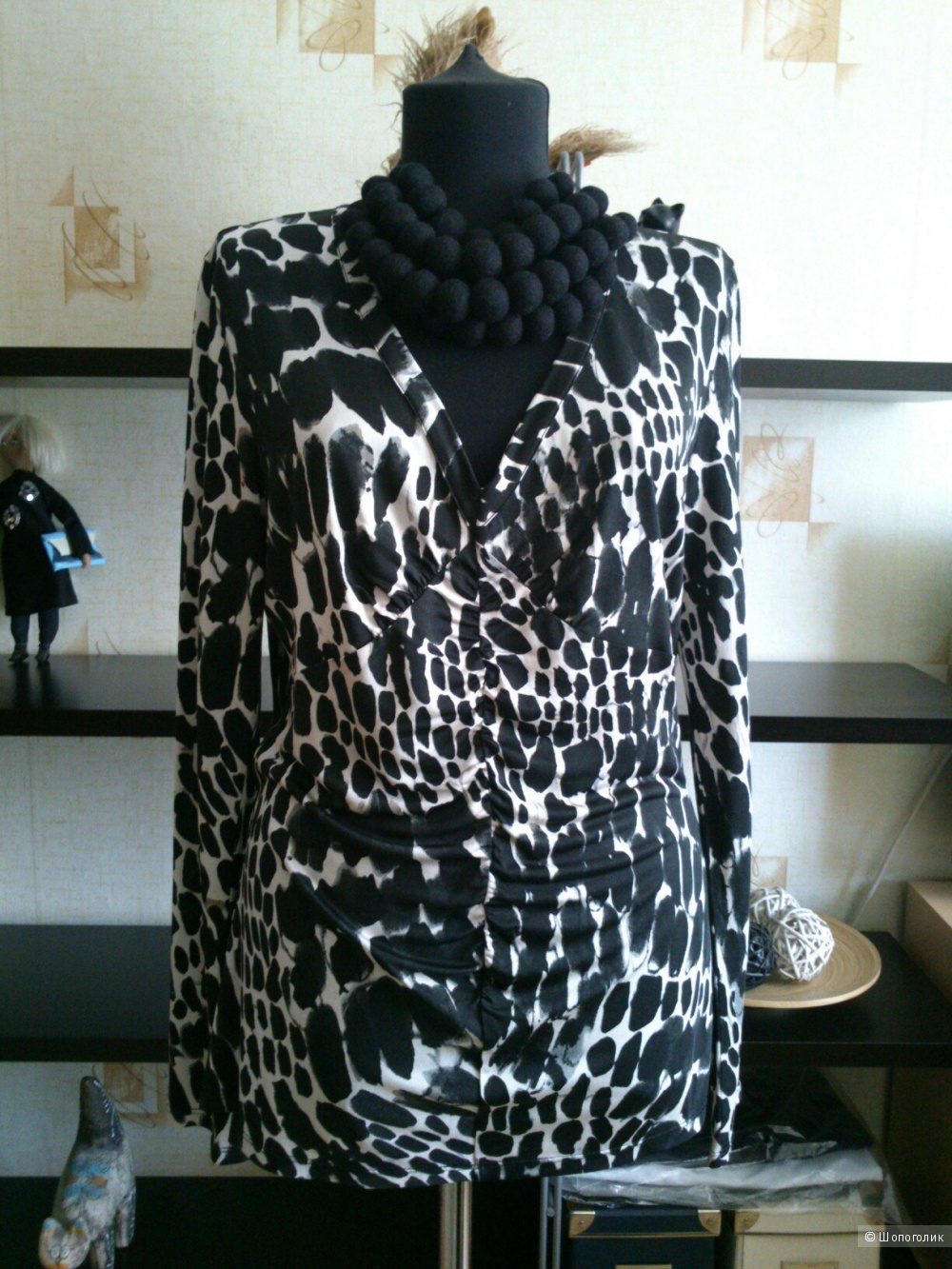 MARC CAIN, шелковая блузка. Размер: 5 (на 48 размер).
