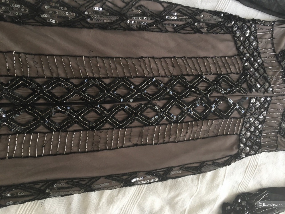 Декорированное платье River Island UK8