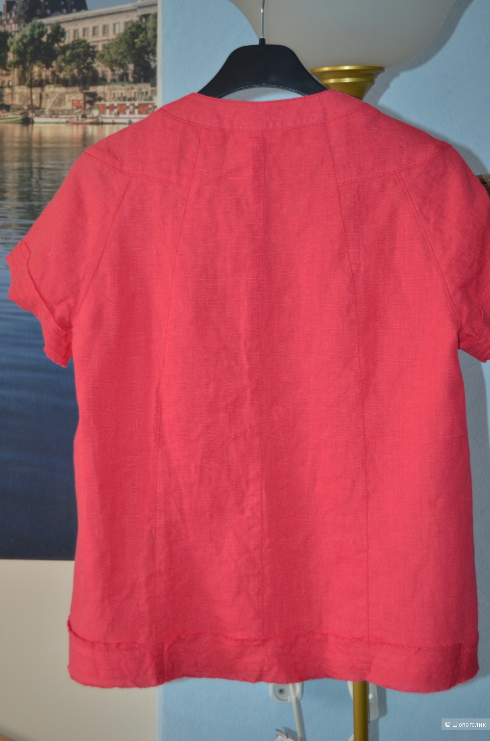 Блузка  ARTRIBBON  50 размер, малиновый цвет