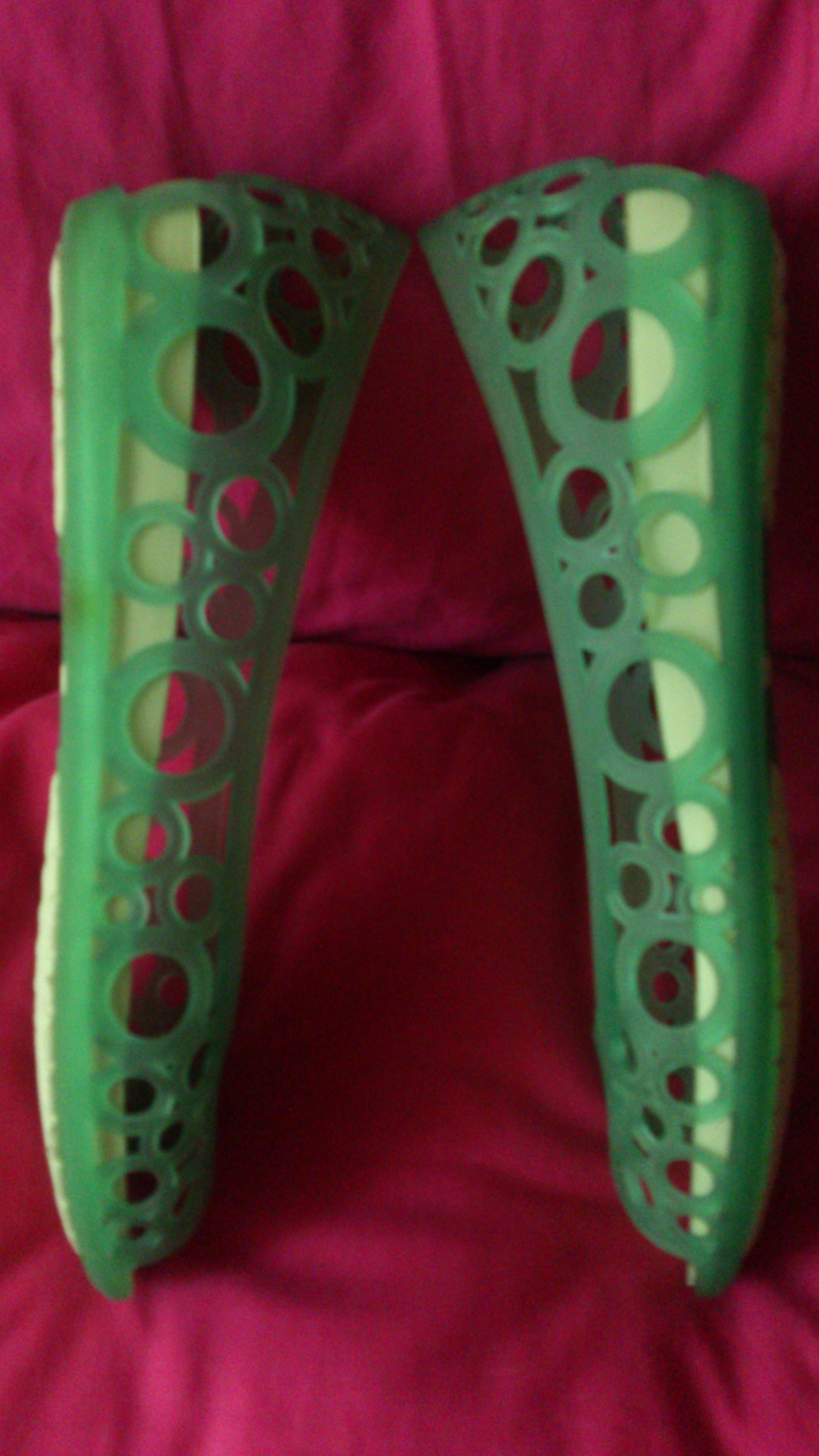 Балетки Crocs, размер W7  на стопу 23,8 - 24 см