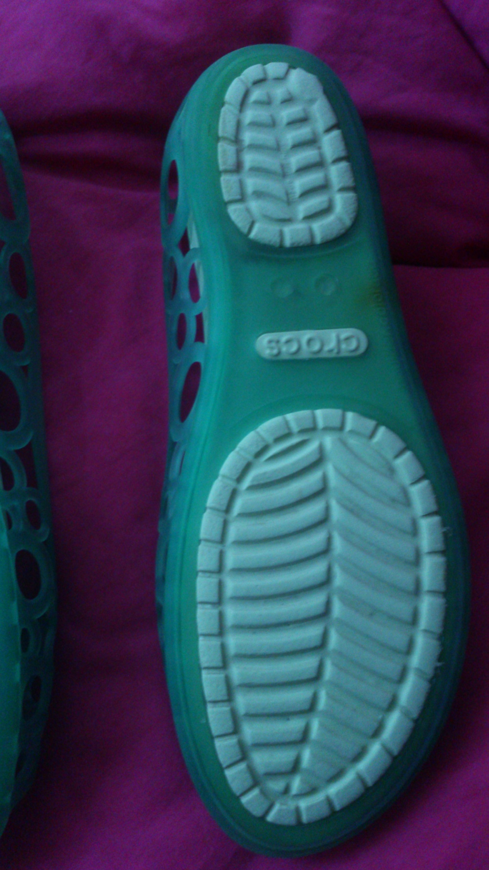Балетки Crocs, размер W7  на стопу 23,8 - 24 см