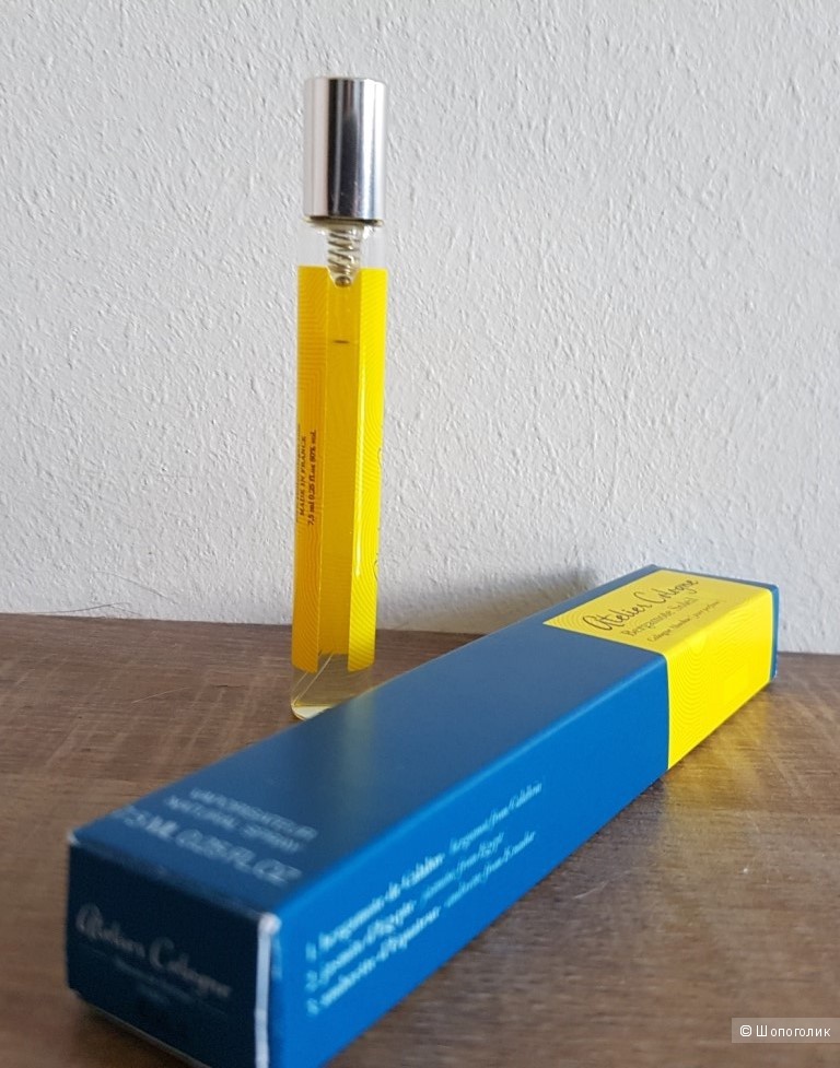 Atelier Colonge Bergamote Soleil -6.5/7.5 мл