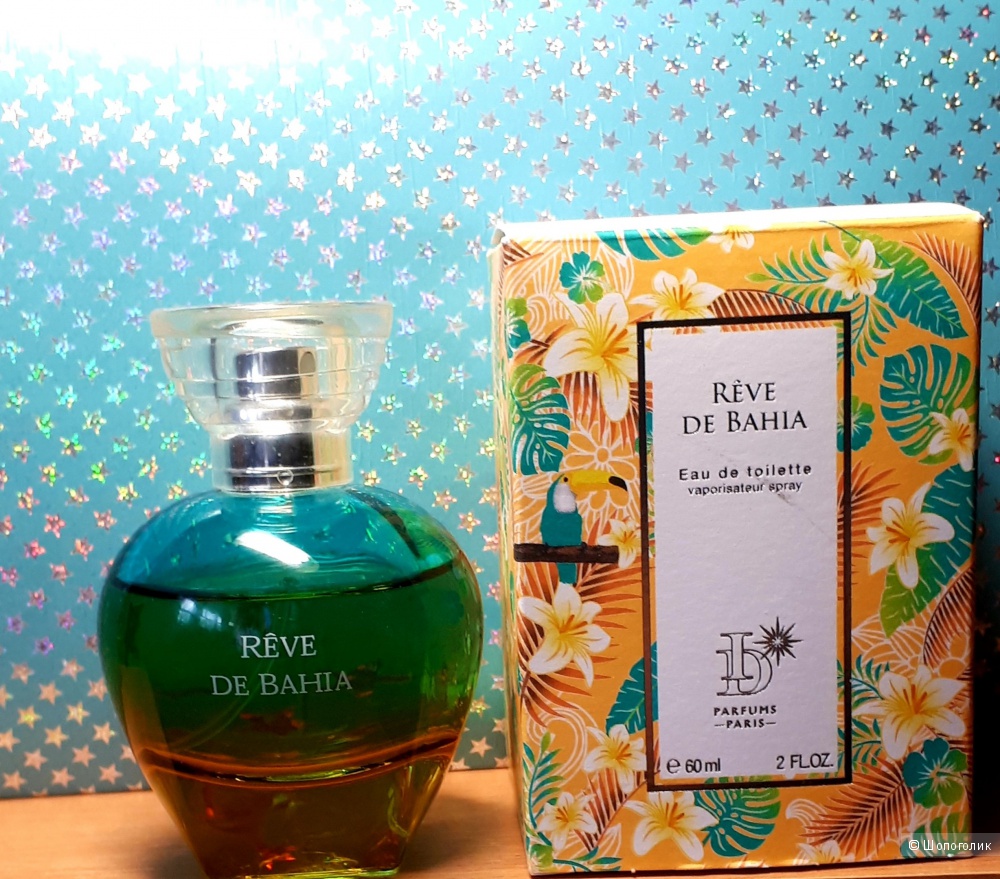 Туалетная Вода Reve de Bahia,ID Parfums,б/у,60 мл