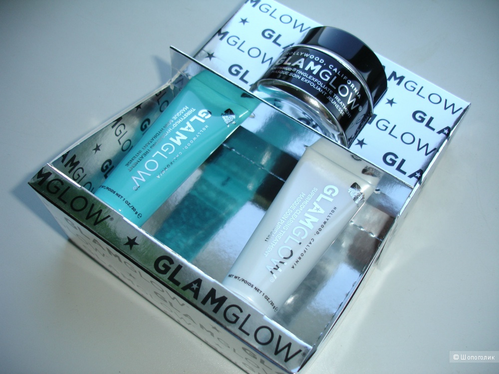 Набор масок GLAMGLOW (YOUTHMUD 50мл, SUPERMUD 30 мл, THIRSTYMUD 30 мл)