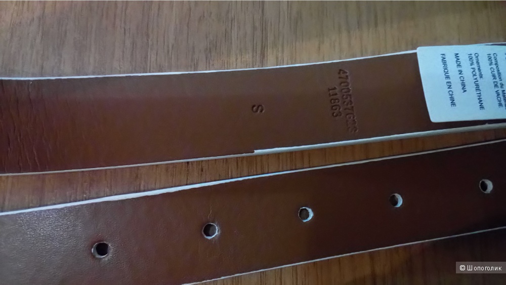 Ремень женский Ralph Lauren Classics Saffiano Dress Belt размер S=90cm