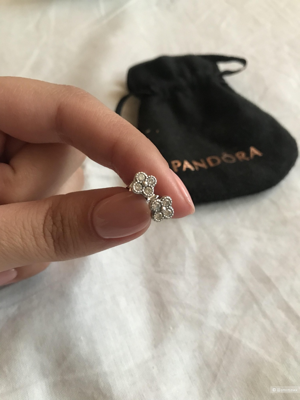 Серьги Pandora