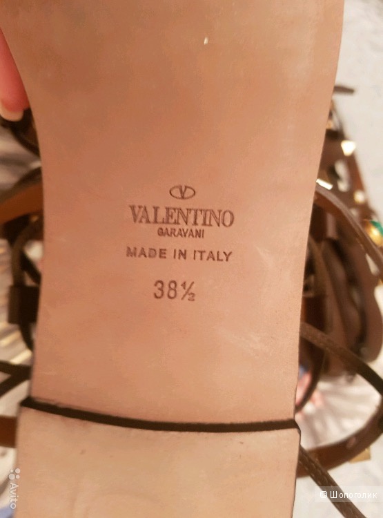 Valentino сандалии 38,5