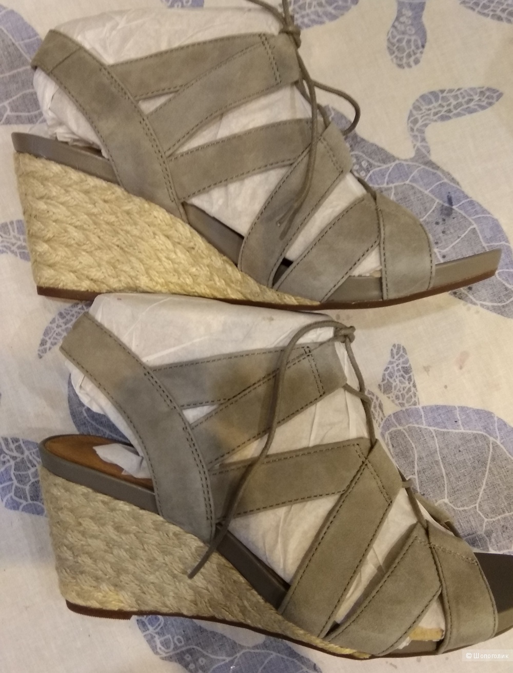 Босоножки CLARKS Artisan Acina Chester Wedge Sandals , размер 9,5