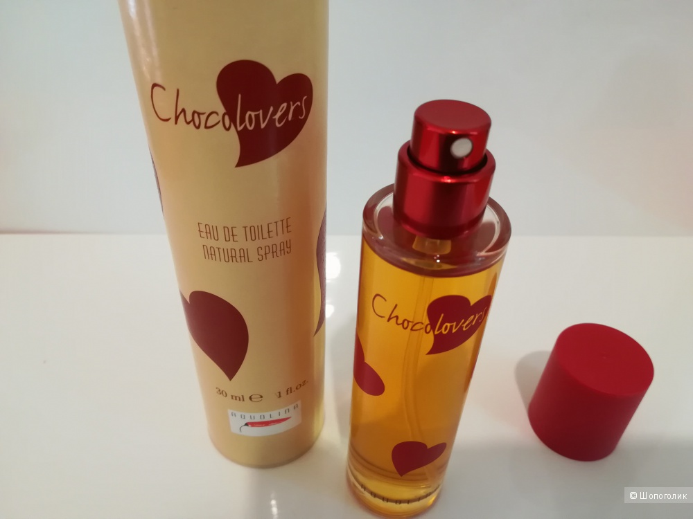 Полнообъемный флакон- Chocolovers Aquolina 30 мл.