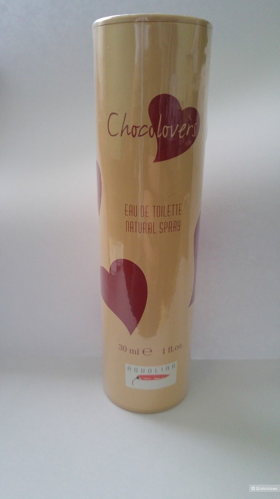 Полнообъемный флакон- Chocolovers Aquolina 30 мл.