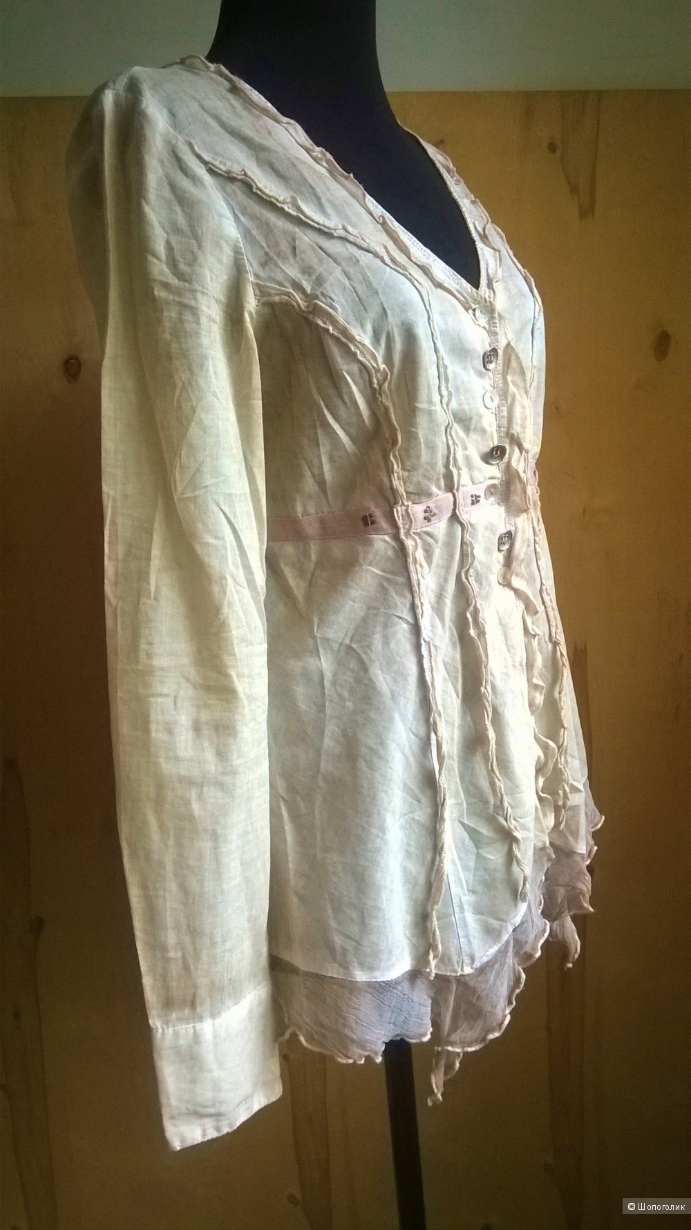 Рубашка блуза жакет "DP-Jeans" р.38 ( на 44-46)