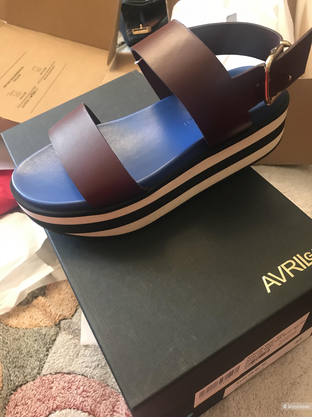 Сандалии AVRIL Gau, 37 p.