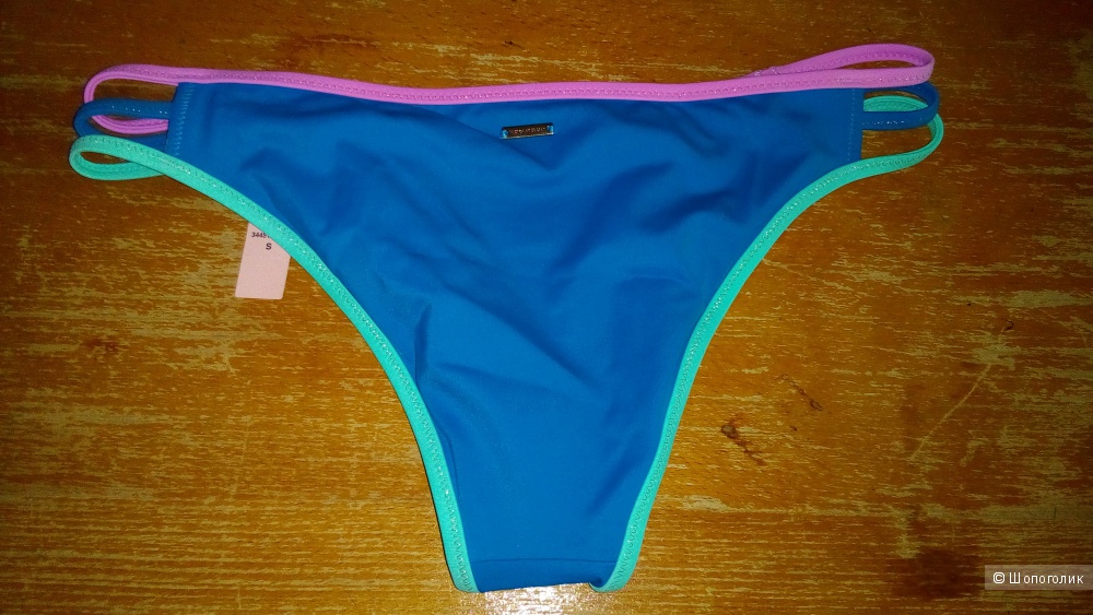 Плавки Victoria's Secret S Deep Turquoise W/ Cool Binding (8MV)