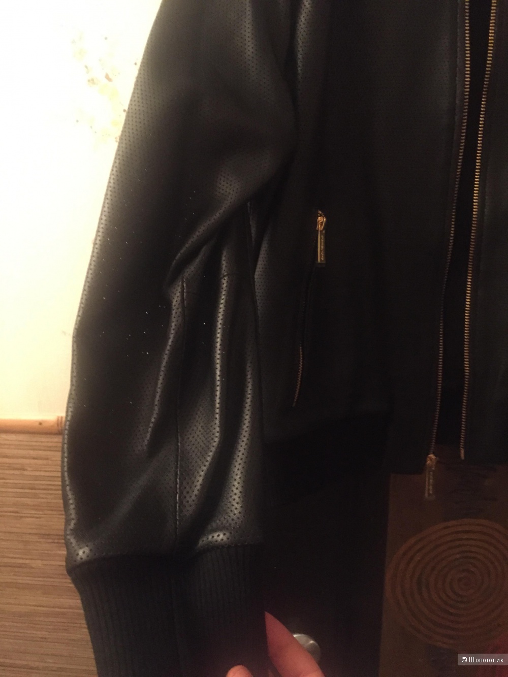 Куртка кожаная Michael Kors XL