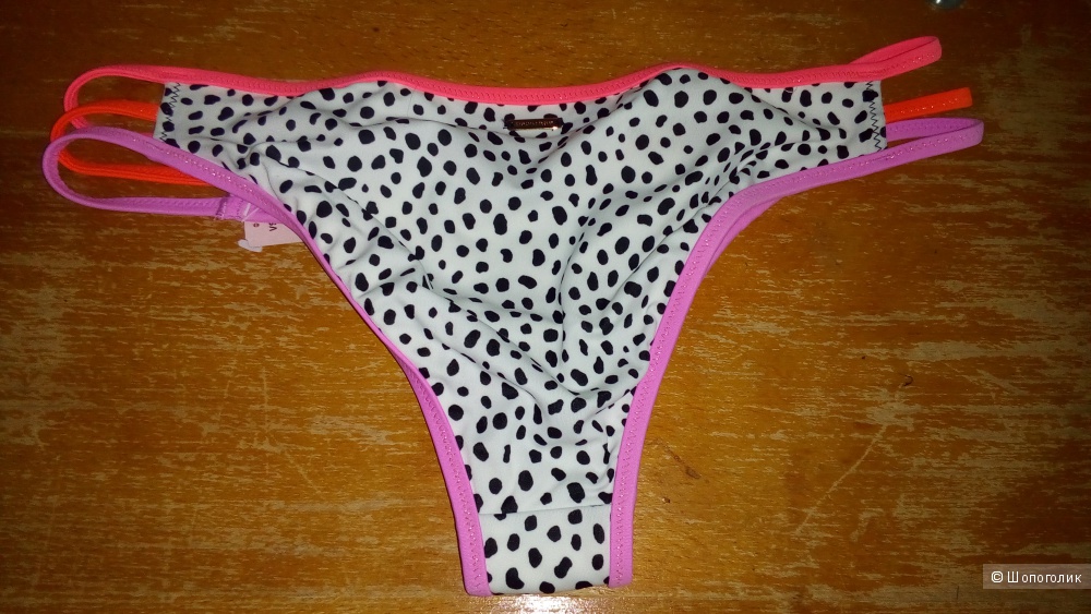 Плавки Victoria's Secret S Pebble Dot W/ Contrast Binding (85U)