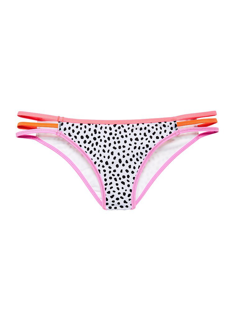 Плавки Victoria's Secret S Pebble Dot W/ Contrast Binding (85U)