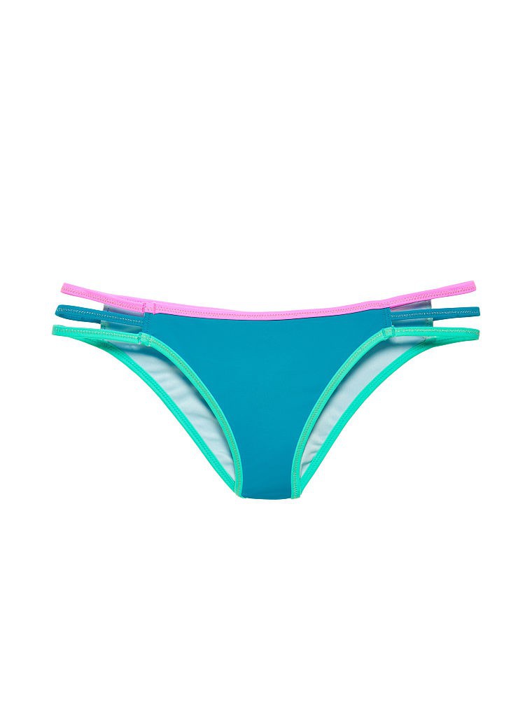 Плавки Victoria's Secret S Deep Turquoise W/ Cool Binding (8MV)