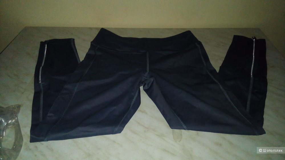 Спортивные леггинсы VS размер S Black Pearl/Ankle Zip (HE7)